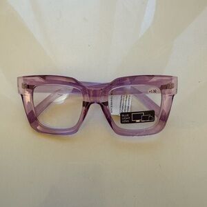 Anthropologie Purple Glasses